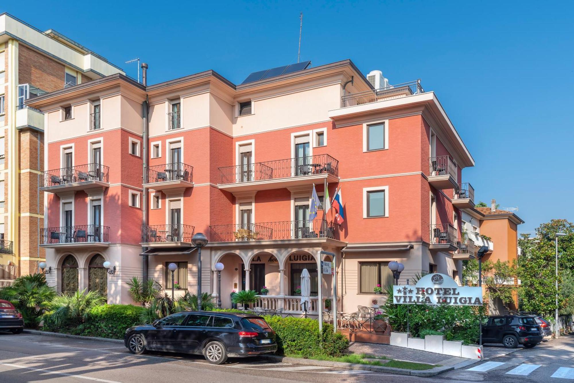 Hotel Villa Luigia Rimini Exteriér fotografie